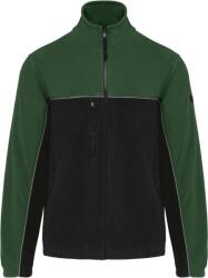 Wk Designed To Work WK CONCEPUTĂ PENTRU LUCRU WK 904 / Jachetă de lucru unisex din fleece - negru/verde 5XL (20W904zh815)