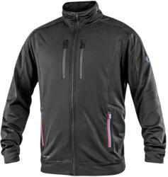 CANIS SAFETY a. s CXS LEONIS / Hanorac bărbătesc cu fermoar - negru/albastru XXL (152022781796)