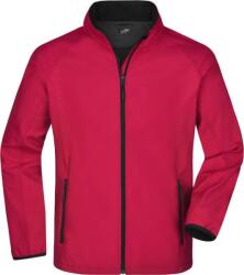 Daiber JN 1130 / Jachetă softshell bărbătească - roșu/negru S (02113087601)