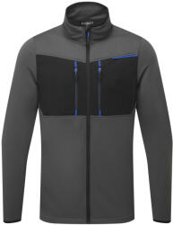 Portwest TECH WX3 T756 / Hanorac din fleece cu fermoar - gri metalizat M (T756MGRM)