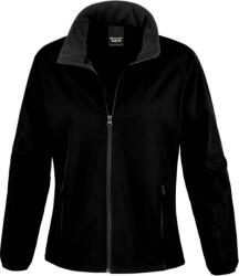RESULT R 231F / Jachetă softshell cu 2 straturi pentru femei - negru/negru M (30231F80802)