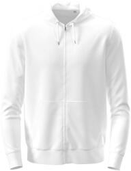 Stedman Hanorac cu fermoar STEDMAN CLASSIC ZIPP ST4500 / Hanorac unisex cu fermoar - alb 4XL (ST4500WHI4XL)