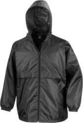 RESULT R 205X / Geacă de vânt unisex cu glugă - neagră XXL (30205X00205)