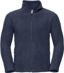 Russell Athletic 870M / Jachetă din fleece cu fermoar pentru bărbați - bleumarin francez XXL (10870M29005)