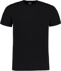 KUSTOM KIT KK 504 SUPERWASH / Tricou unisex cu mânecă scurtă - negru M (43050400202)