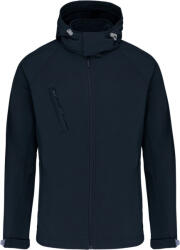 Kariban Vintage K413 / Jachetă softshell bărbătească cu glugă - bleumarin 4XL (20K41300314)
