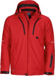 PROJOB Geacă căptușită PROJOB 3407/ Geacă softshell de lucru izolată pentru bărbați - roșu M (64340700402)