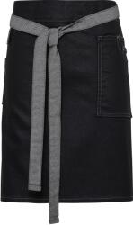 Premier Șorț scurt din denim PREMIER PR 135 DIVISION / Șorț scurt - denim negru Universal (390135m0999)