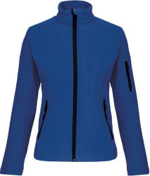 Kariban Vintage K400 / Jachetă softshell pentru femei - albastru regal închis XL (20K400i5504)