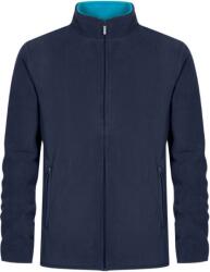 PROMODORO 7961 / Jachetă dublă din fleece pentru bărbați - bleumarin/aqua S (407961e0901)