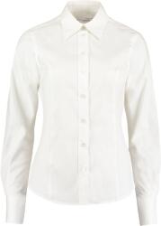 Kustom Kit KK 702 / Cămașă Oxford pentru femei cu mâneci lungi - albă 6XL (43702X0012k)