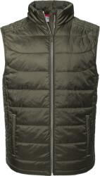 Russell Athletic 441M / Vestă impermeabilă bărbătească - măsliniu închis L (10441Mb6603)
