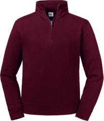 Russell Athletic 270M / Hanorac bărbătesc cu fermoar 1/4 - vișiniu XXXL (10270M37013)