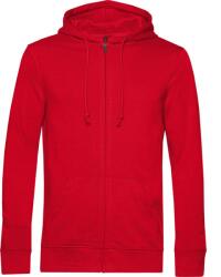 B&C be inspired B&C INSPIRE ZIPPED HOOD / Hanorac bărbătesc - roșu S (01U35B00401)