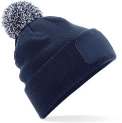 Beechfield B 443 SNOWSTAR / Căciulă tricotată - bleumarin francez/gri deschis Universal (530443t7499)