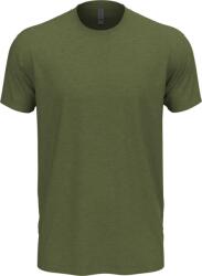 Next level apparel N 6210 / Tricou unisex cu mânecă scurtă, cu imprimeu heather - verde militar S (086210c4701)