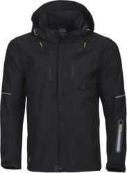 PROJOB JACHETĂ FUNCȚIONALĂ PROJOB 3406/Jachetă de lucru softshell cu 3 straturi pentru bărbați - neagră 4XL (64340600214)