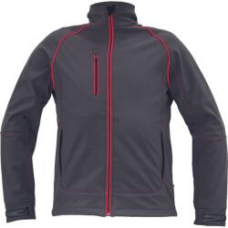 ČERVA EXPORT IMPORT a. s CERVA REUSEL / Jachetă softshell cu guler înalt, membrană TPU - antracit/roșu XXXL (03010636A0006)