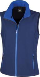 RESULT R 232F / Vestă softshell cu 2 straturi pentru femei - bleumarin/royal XS (30232F86000)
