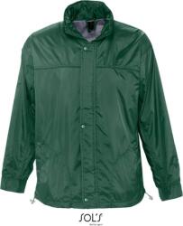 SOL´S MISTRAL / Geacă de vânt unisex căptușită - verde pădure XXL (25460007405)