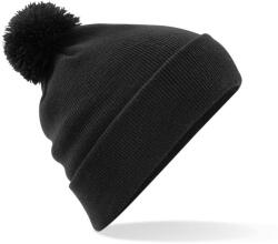 Beechfield B 426 / Pălărie cu pompom - negru Universal (53042600299)