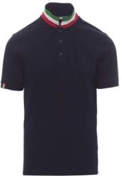 PAYPER NATION ITALY 000081-0021 / Cămașă bărbătească cu guler în culorile drapelului italian - bleumarin 4XL (0000810021080124XL)