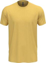 Next level apparel N 6210 / Tricou unisex cu mânecă scurtă melanj - banană cremă floarea-soarelui M (086210adc02)