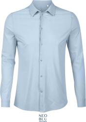 Neoblu 3198 BALTHAZAR MEN / Cămașă bărbătească cu mânecă lungă - albastru deschis XXL (243198l7105)