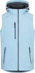 PROMODORO 7840 / Vestă softshell bărbătească cu 2 straturi - albastru gheață XXXL (40784040113)