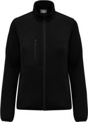 Wk Designed To Work WK CONCEPUTĂ PENTRU WORK WK 9109 / Jachetă de lucru tricotată din fleece pentru femei - neagră XXXL (20910900213)