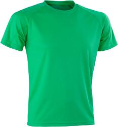 Spiro S 287X AIRCOOL / Tricou sport unisex - verde irlandez XXXL (29287X03513)