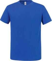  JERZEES 470M ECO PREMIUM / Tricou unisex cu mânecă scurtă din bumbac organic - albastru regal XXL (09470M05005)