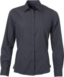 Daiber JN 677 / Cămașă poplin cu mânecă lungă pentru femei - carbon XL (02067702504)