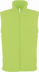 Kariban Vintage LUCA K913 / Vestă bărbătească din fleece - lime M (20K91312202)