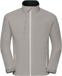 Russell Athletic 410M / Jachetă softshell Bionic cu 3 straturi pentru bărbați - gri închis XXL (10410M05205)