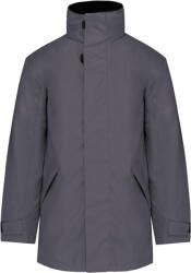 Kariban Vintage PARKA K677 / Geacă de iarnă bărbătească - gri închis M (20K67767002)