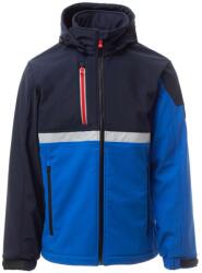 PAYPER WISE S00095-0489 / Jachetă softshell bărbătească cu glugă detașabilă - albastru regal/bleumarin S (S00095048909006S)