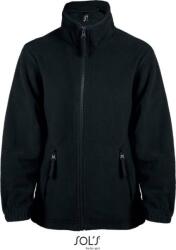SOL´S NORTH / Jachetă din fleece pentru copii - neagră 118-128 (25058900286)
