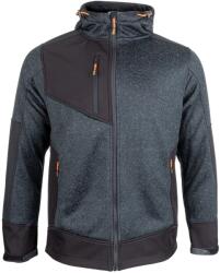 BENNON Group a. s Hanorac BENNON NORTOS / Hanorac din material combinat cu blană - negru/gri XXL (0974170062-2XL 60-62)