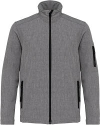 Kariban Vintage K402 / Jachetă softshell pentru copii - gri melanj 158-164 (20K402p8765)