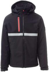 PAYPER WISE PAD S00096-0489 / Jachetă softshell de iarnă pentru bărbați - antracit/negru S (S00096048913044S)