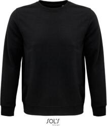 SOL'S SOL'S COMET / Hanorac unisex din bumbac organic - negru XXXL (25357400213)