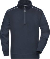 Daiber JN 895 / Hanorac de lucru cu fermoar 1/2 - bleumarin S (02089500301)