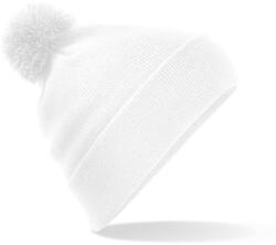 Beechfield B 426 / Pălărie cu pompom - alb Universal (53042600199)