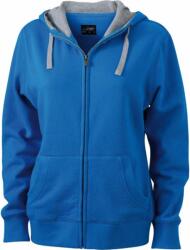 Daiber JN 962 / Hanorac damă - cobalt/gri melange XL (020962j1504)