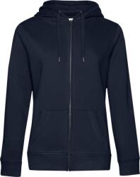 B&C be inspired B&C QUEEN ZIPPED HOOD / Hanorac cu fermoar pentru femei - albastru închis XXXL (01W03Qu3413)