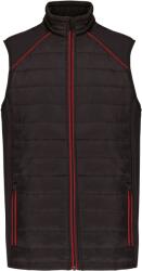 Wk Designed To Work Vestă de lucru hibridă unisex WK CONCEPUTĂ PENTRU LUCRU WK 606 - negru/roșu 5XL (20W60681415)
