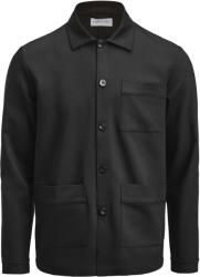 J. Harvest & FROST PATCH POCKET OVERSHIRT / Jachetă unisex - negru XXL (63210100205)