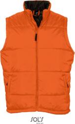 SOL´S WARM / Vestă matlasată bărbătească - portocaliu S (25400223501)