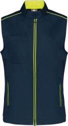 Wk Designed To Work WK CONCEPUTĂ PENTRU LUCRU WK 6149 / Vestă de damă din material rezistent - bleumarin/galben S (206149agk01)